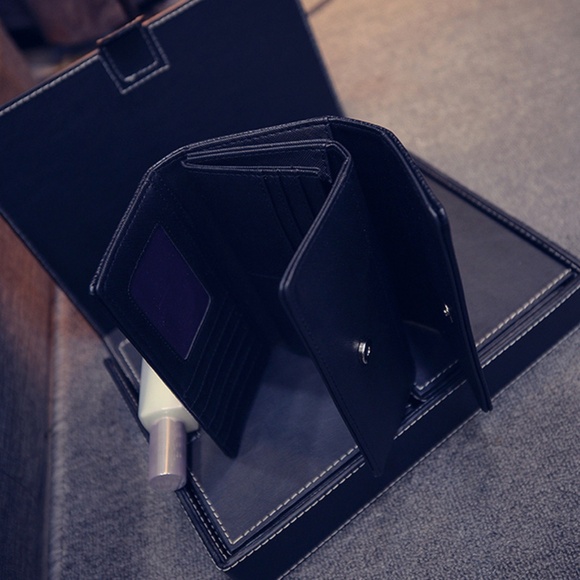 Faux Leather, Studded Wallet - Picture 4 of 10